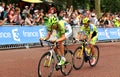 Tour de France in London, UK Royalty Free Stock Photo